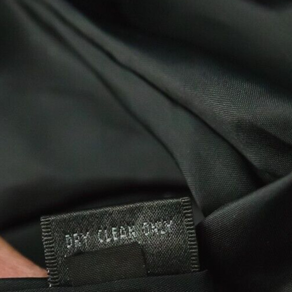 Lafayette 148 Size 6 Black Collared Button Lined Wool Career Work Blazer Jacket - Picture 5 of 6